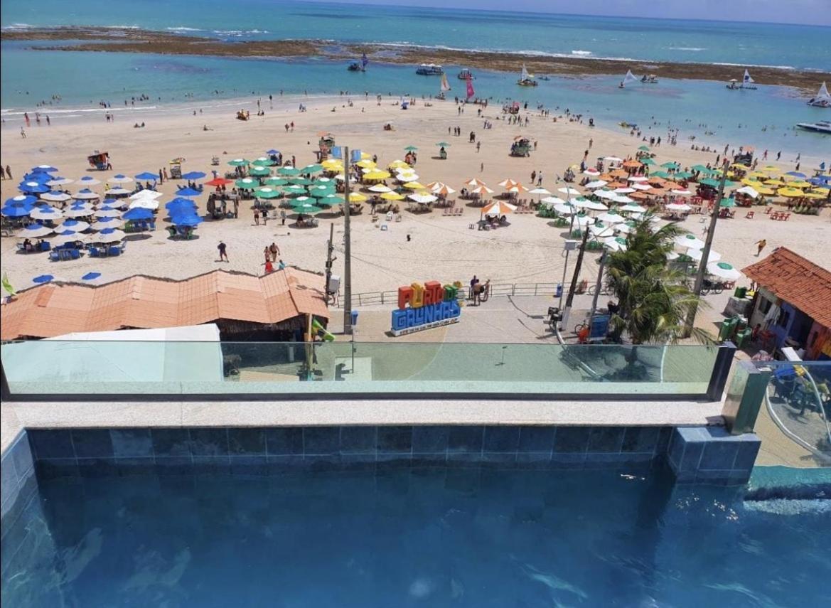 Apartamento Mykonos Luxo Beira Mar Pôrto das Galinhas Exterior foto